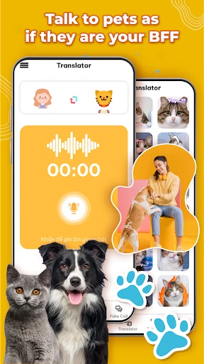 Dog & Cat Translator Prank App screenshot