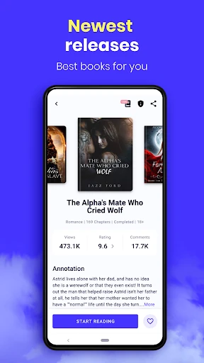 AlphaNovel — Books & Stories screenshot