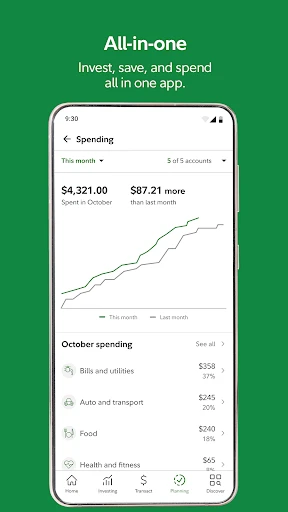 Fidelity Investments screenshot