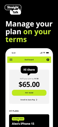 My Straight Talk: Mobile App screenshot