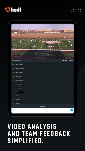 Hudl screenshot