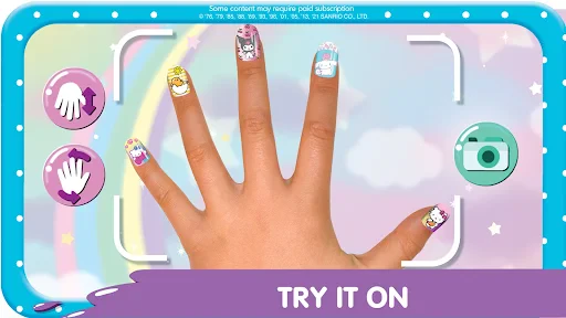 Hello Kitty Nail Salon screenshot
