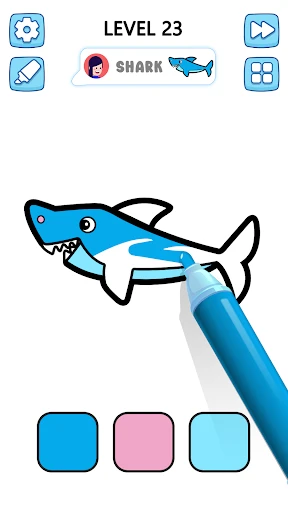 Satisfying Coloring screenshot