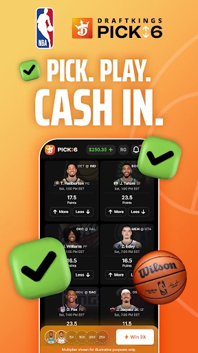 DraftKings Pick6: Fantasy Game screenshot