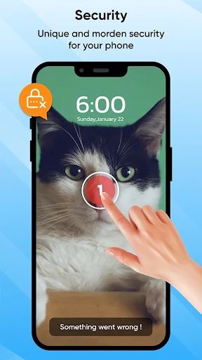 Touch Lock Screen Touch Photo screenshot