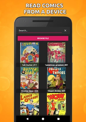 Comic Book Reader (cbz/cbr) screenshot
