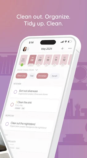 BeTidy: Home Cleaning Schedule screenshot