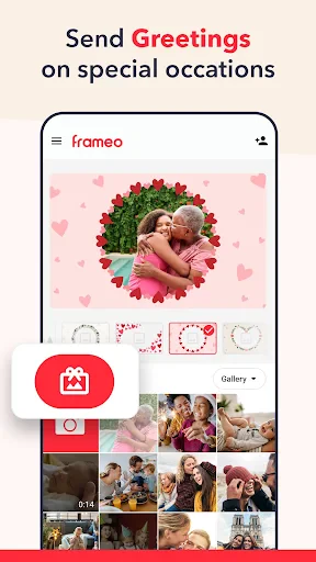 Frameo: Share to photo frames screenshot