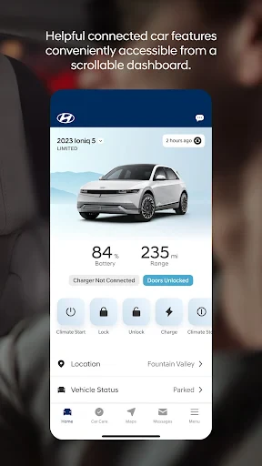 MyHyundai with Bluelink screenshot