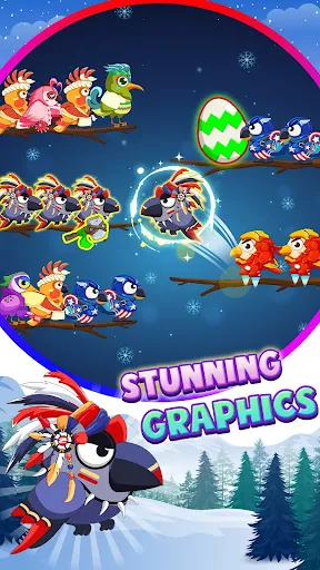 Bird Sort 2: Color Puzzle screenshot