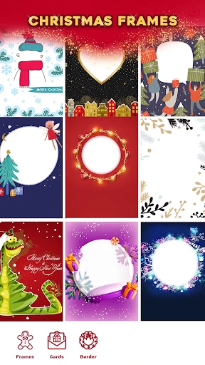 Christmas Photo Frames & Cards screenshot