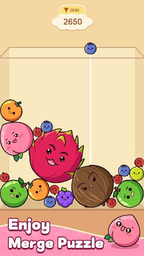 Fruit Merge: Juicy Drop Game screenshot