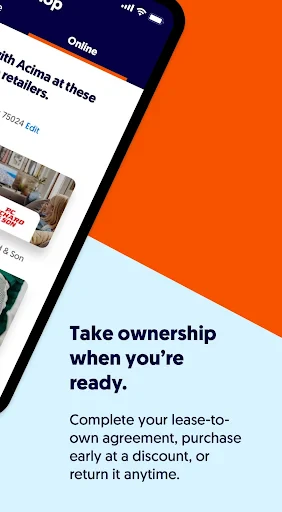 Acima Leasing screenshot