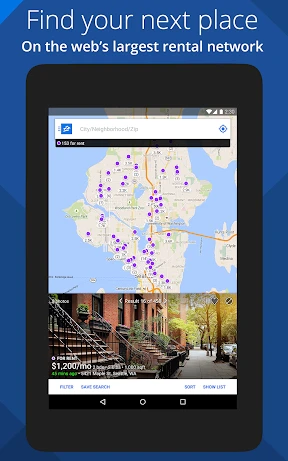 Apartments & Rentals - Zillow screenshot