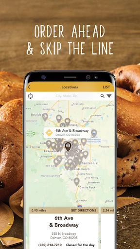 Einstein Bros Bagels screenshot
