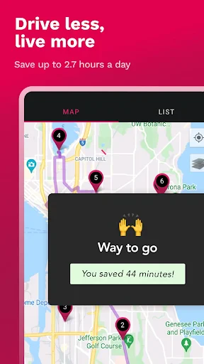 RoadWarrior Route Planner screenshot