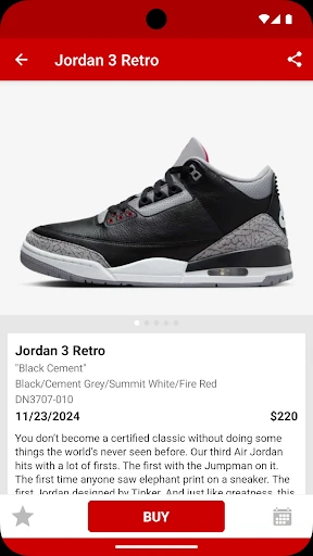 J23 - Jordan Release Dates screenshot