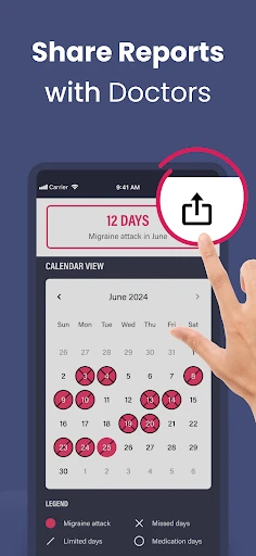 Migraine Buddy: Track Headache screenshot