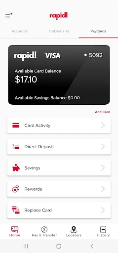 rapid! Pay screenshot