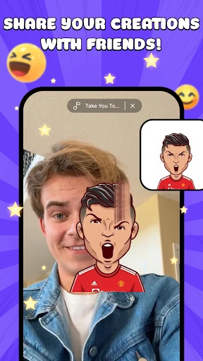 Funny Face Mashup Challenge screenshot