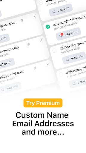 Temp Mail - Temporary Email screenshot