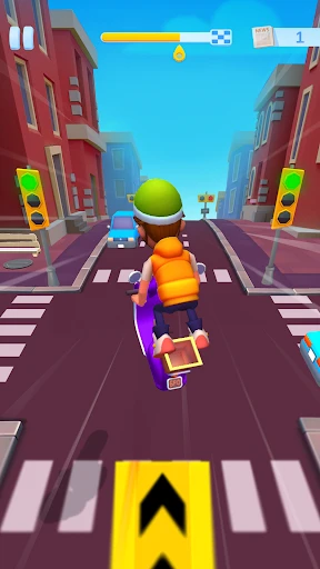 Paper Boy Race: Running game screenshot