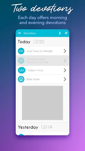 Daily Bible Devotion & Prayer screenshot
