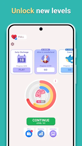 Cryptogram - Word Brain Puzzle screenshot