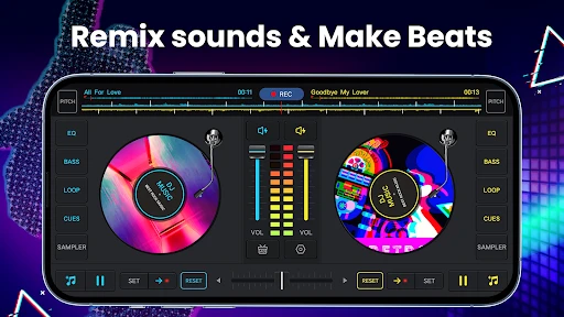 DJ Music mixer - DJ Mix Studio screenshot