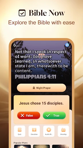 Holy Bible Time-Verses&Audio screenshot