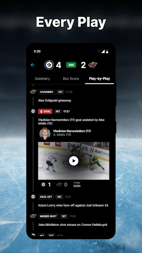 NHL screenshot