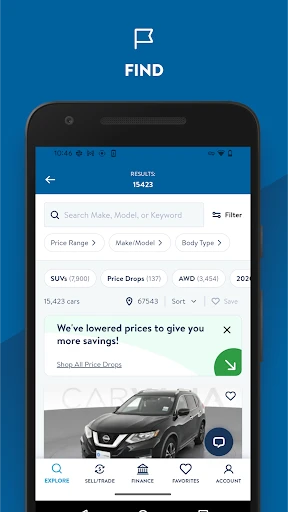 Carvana: Buy/Sell Used Cars screenshot