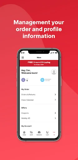 Michaels Stores screenshot