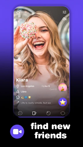 Monkey - random video chat screenshot