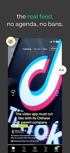 Flip: Watch, Create, Shop screenshot
