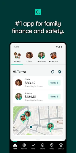 Greenlight Kids & Teen Banking screenshot
