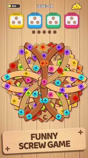 Woodle Screw Jam: Nuts & Bolts screenshot