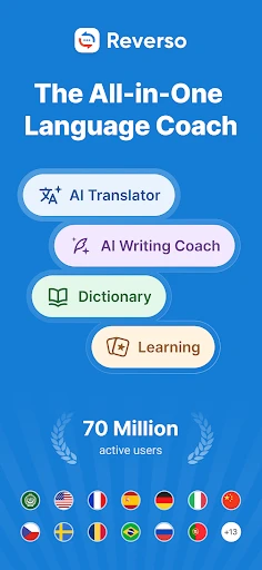 Reverso Translate and Learn screenshot