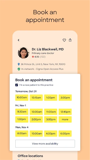 Zocdoc - Find and book doctors screenshot