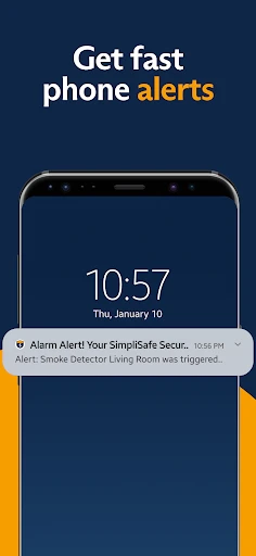 SimpliSafe Home Security App screenshot