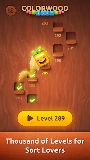 Colorwood Sort Puzzle Game screenshot