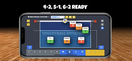 Volleyball Rotations screenshot