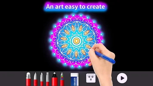 Doodle Master - Glow Art screenshot