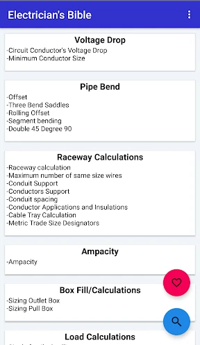 Electrician's Bible screenshot