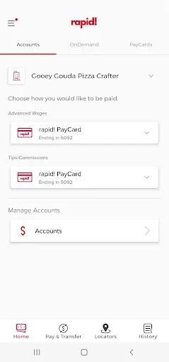 rapid! Pay screenshot