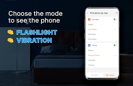 Clap to Find My Phone, Whistle screenshot