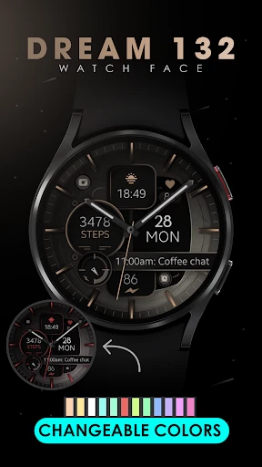 Dream 132 bronze watch face screenshot