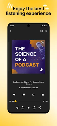 Spreaker Podcasts screenshot