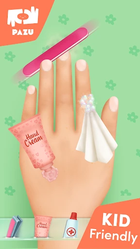 Girls Nail Salon - Kids Games screenshot