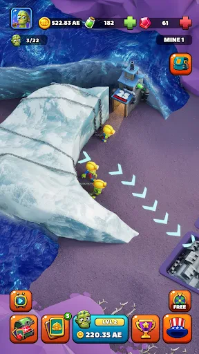 Idle Zombie Miner: Gold Tycoon screenshot